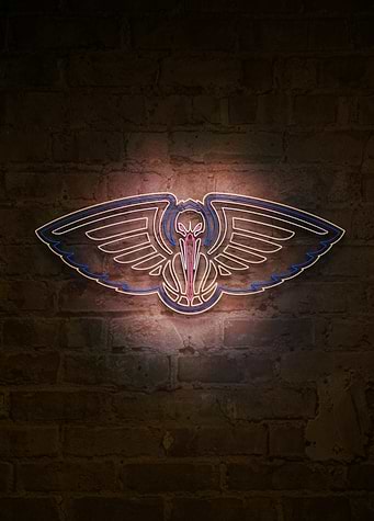 New Orleans Pelicans Crescent City Neon
