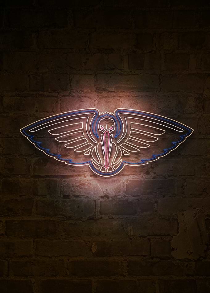 New Orleans Pelicans Crescent City Neon
