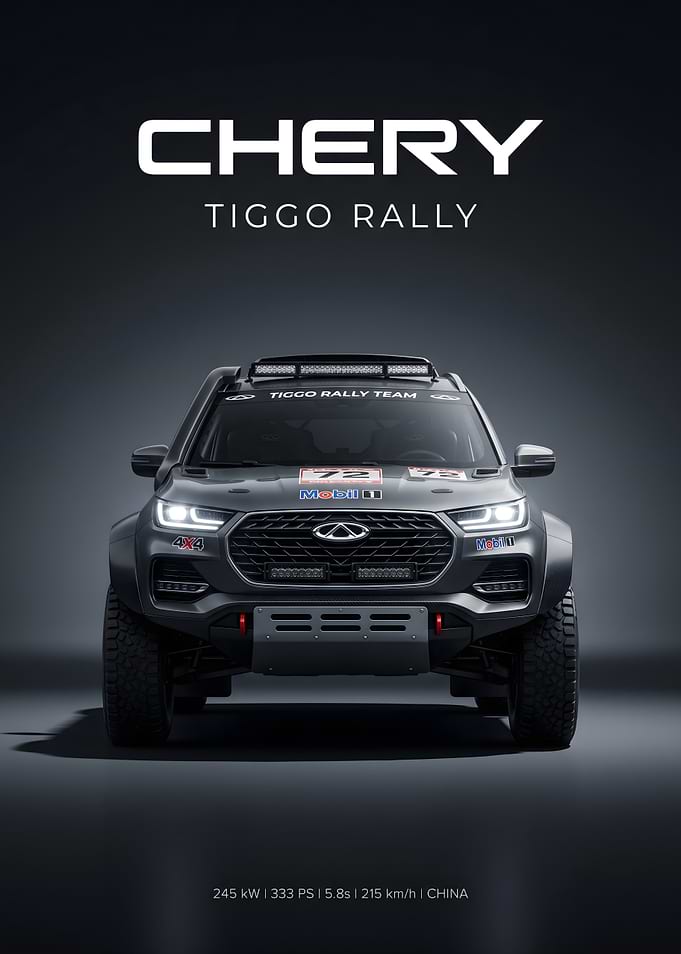 Chery Tiggo Rally Car