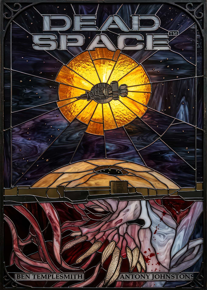 Dead Space Stained Glass Art