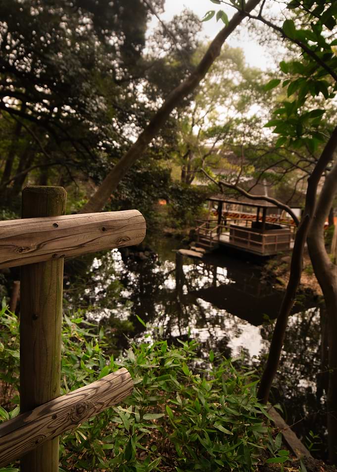 Tranquil Japanese Garden with Pond