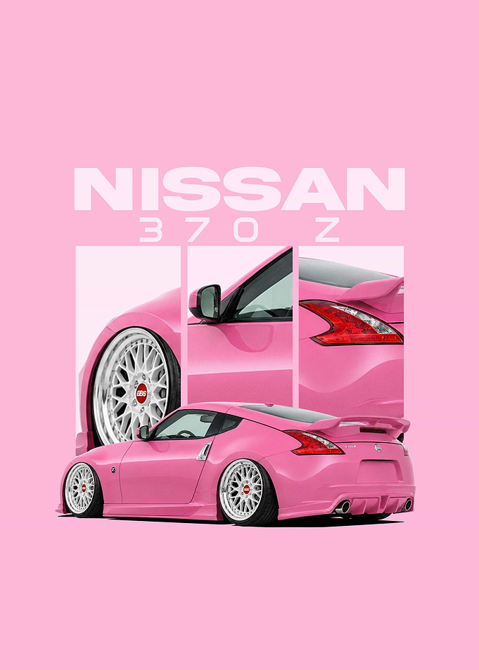 Pink Nissan 370Z Concept