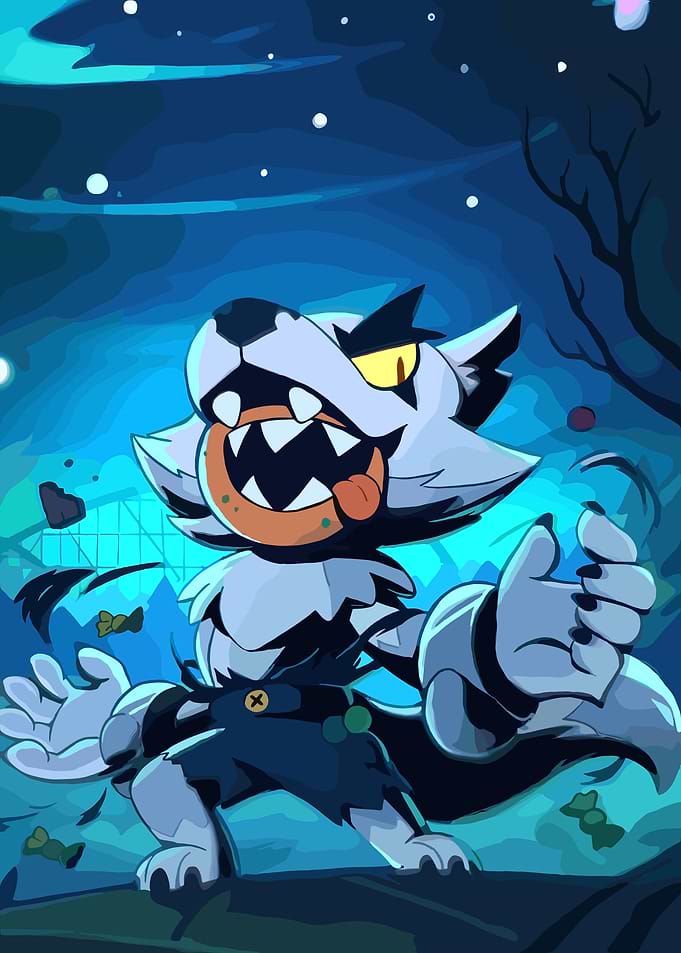 Werewolf with a Donut Brawl stars