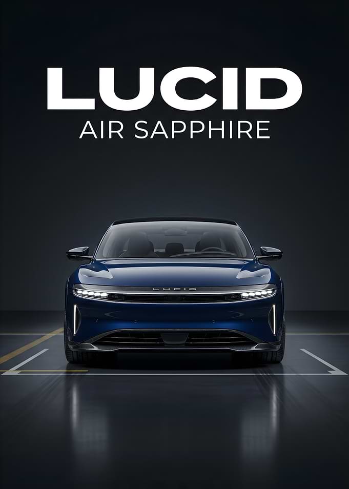 Lucid Air Sapphire Electric Car