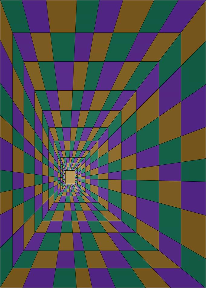 Optical Illusion Tunnel