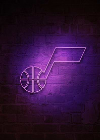Utah Jazz Salt Lake Neon