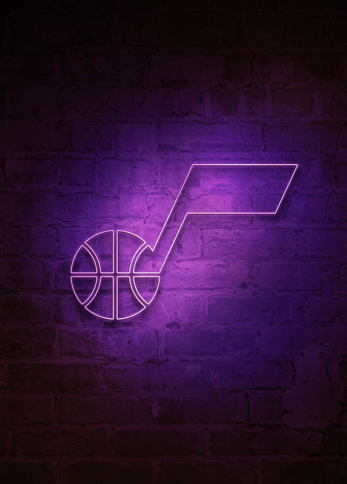 Utah Jazz Salt Lake Neon
