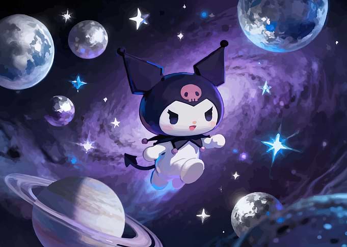 Kuromi in Space