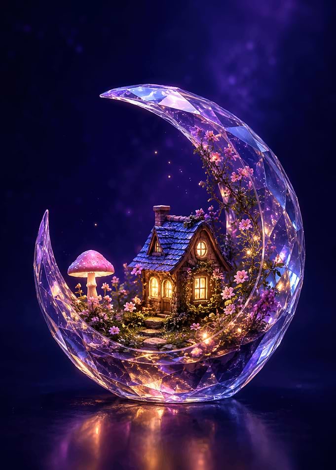 Fairy House in Crystal Moon