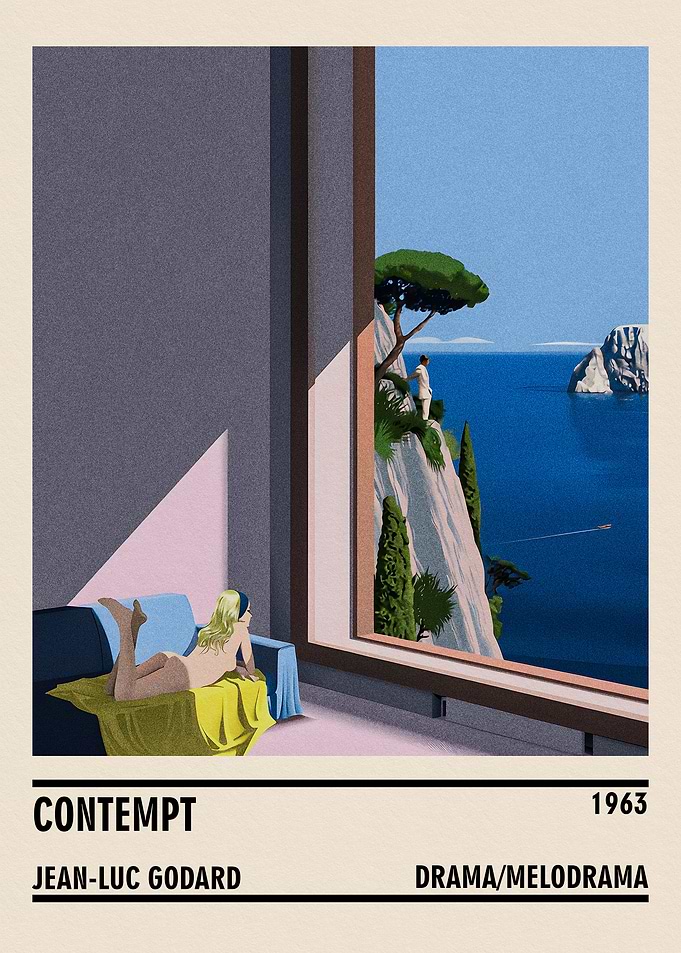 Contempt Movie Poster