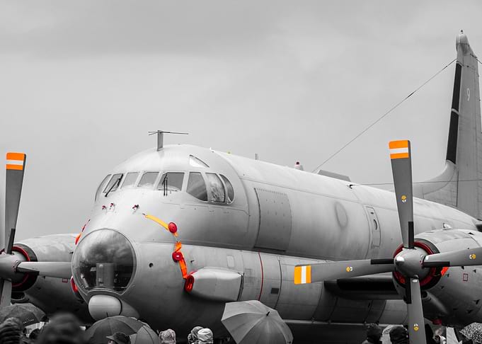 Propeller Aircraft Close-up