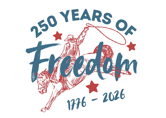 250 Years of Freedom USA 250th Anniversary 4th of July