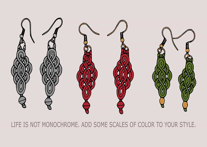 Colorful Macrame Earrings Collection