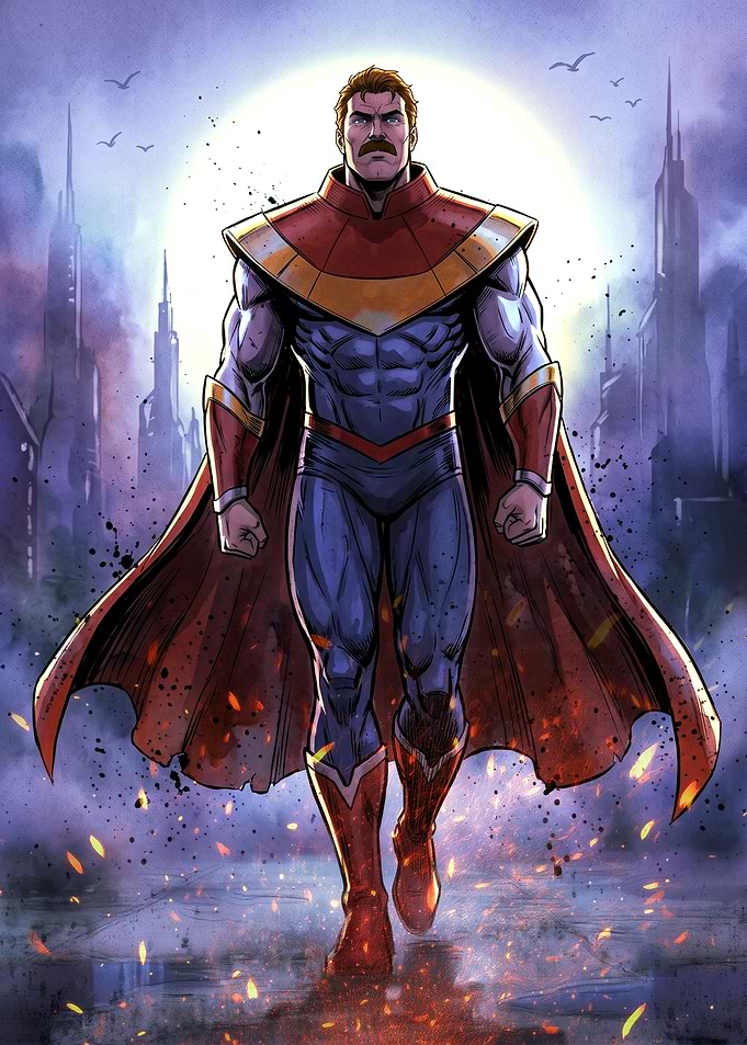 Superhero Walking