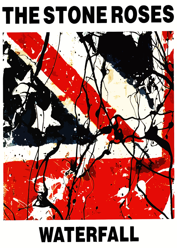 The Stone Roses Waterfall Album Art