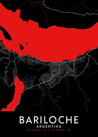 Bariloche Dark Map