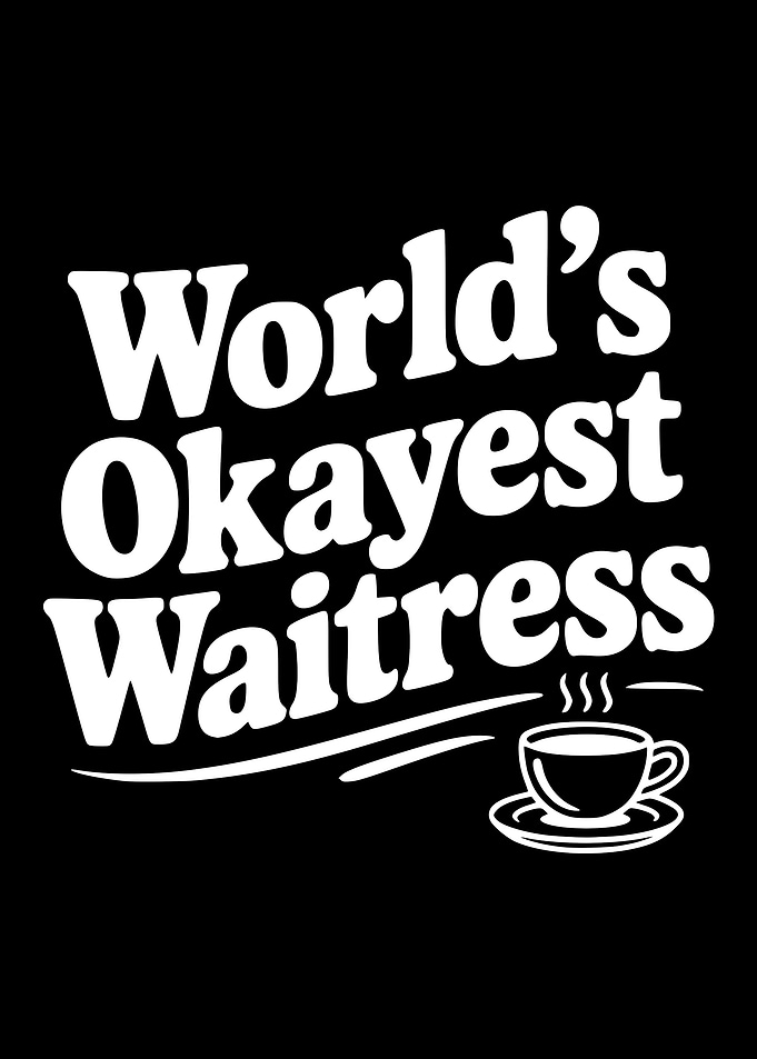 World's Okayest Waitress Coffee Cup