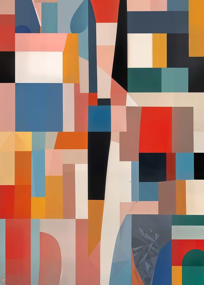 Geometric Abstract Composition