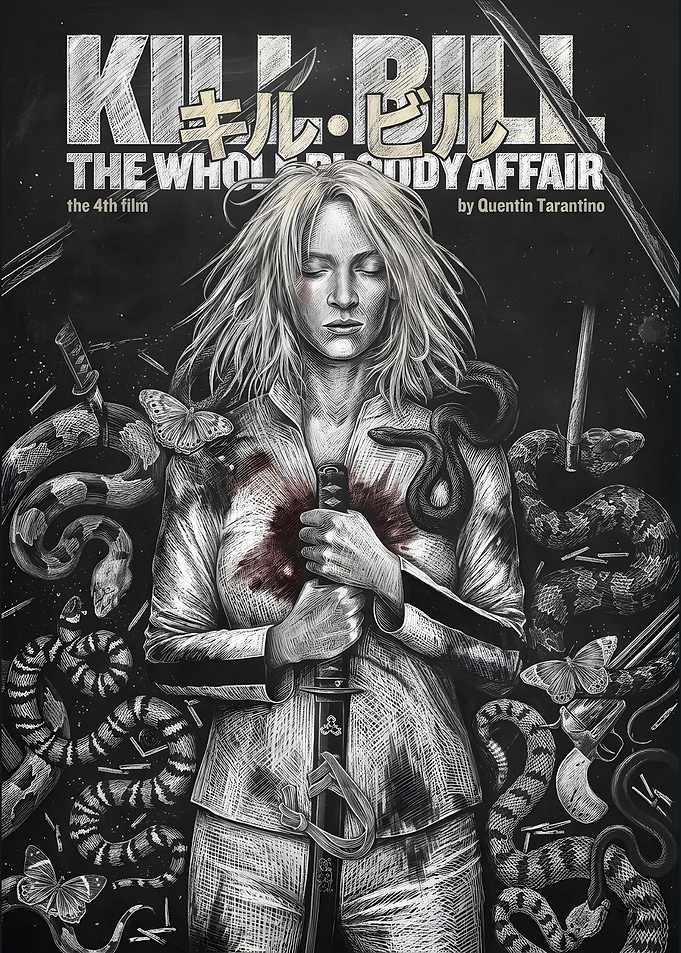 Kill Bill The Whole Bloody Affair Poster