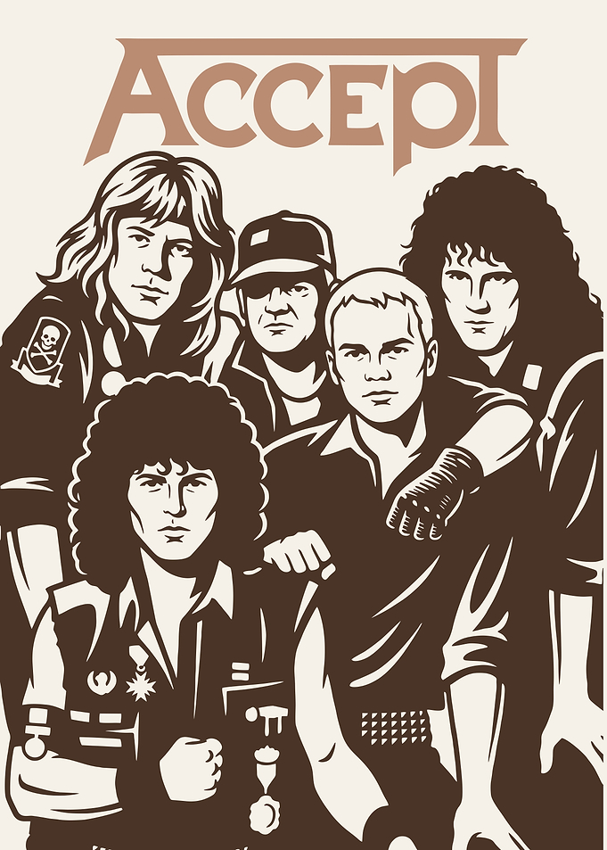Accept Band Poster