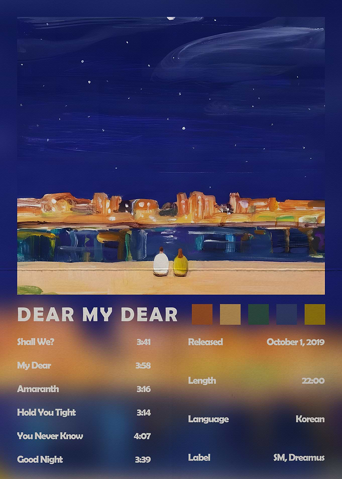 Chen Dear My Dear Album Art