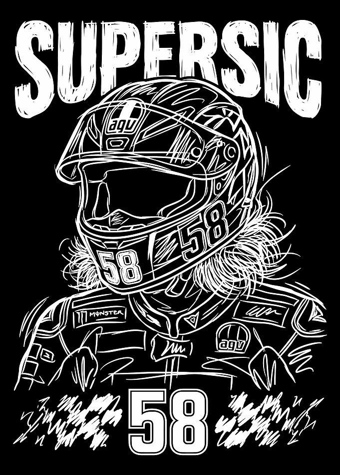 Marco Simoncelli 'Supersic' Tribute