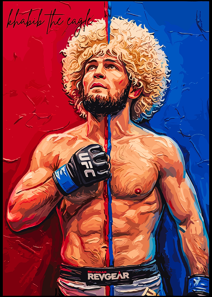 Khabib The Eagle Portrait