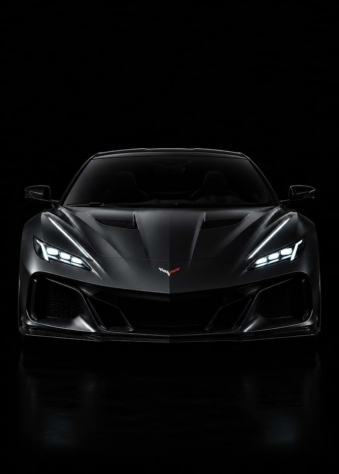 Dark Gray Chevrolet Corvette C8 Z06