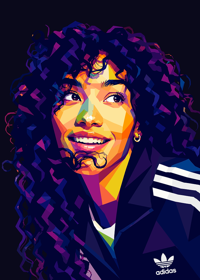 Pop Art Portrait of a Woman