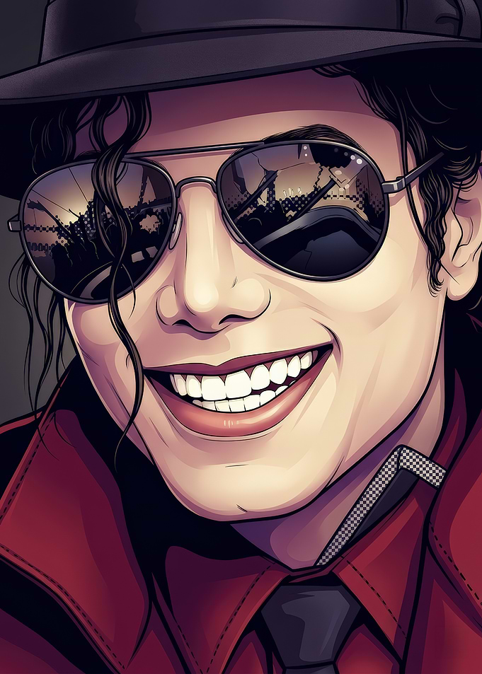 Michael Jackson Pop Art Portrait