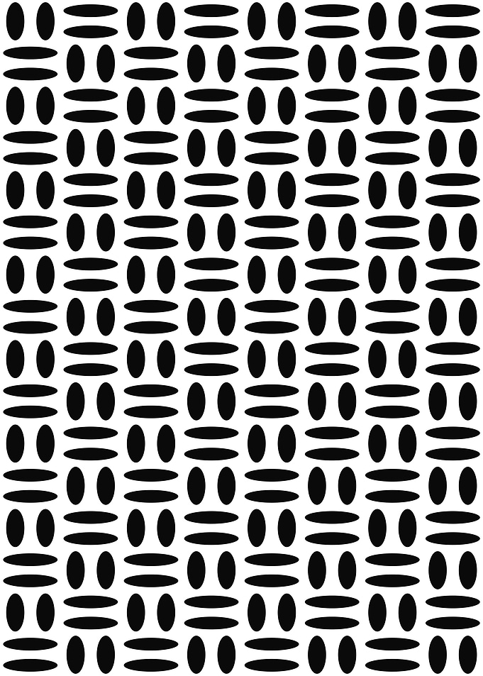Black and White Abstract Pattern