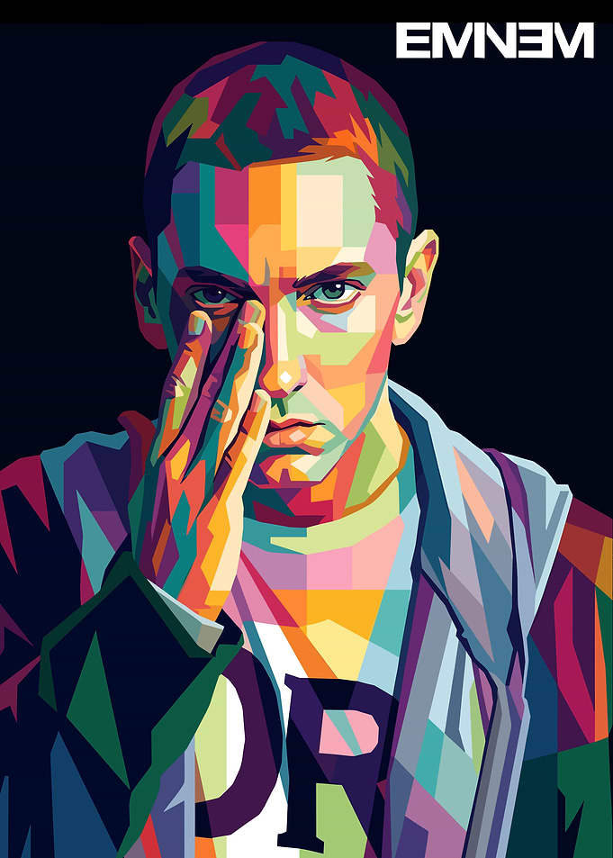 Eminem Pop Art Portrait