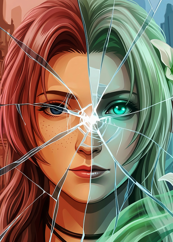 Split Personality Portrait