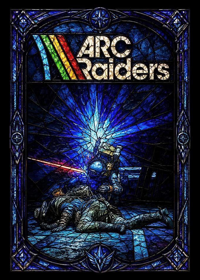 ARC Raiders Stained Glass Art