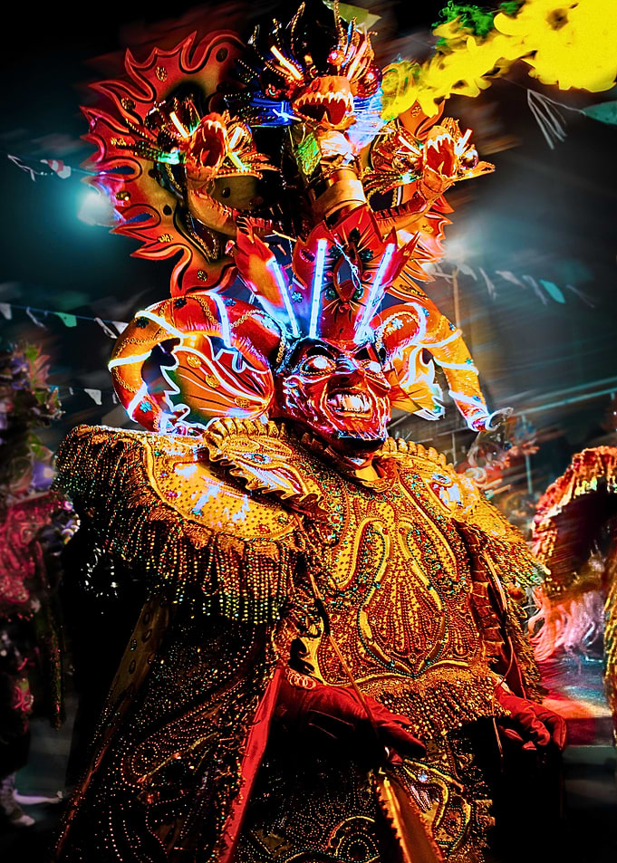 El Diablada Devil Dancer Costume