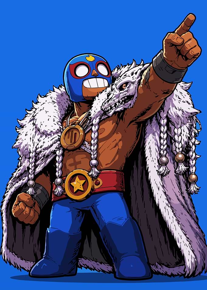 El Primo from Brawl Stars