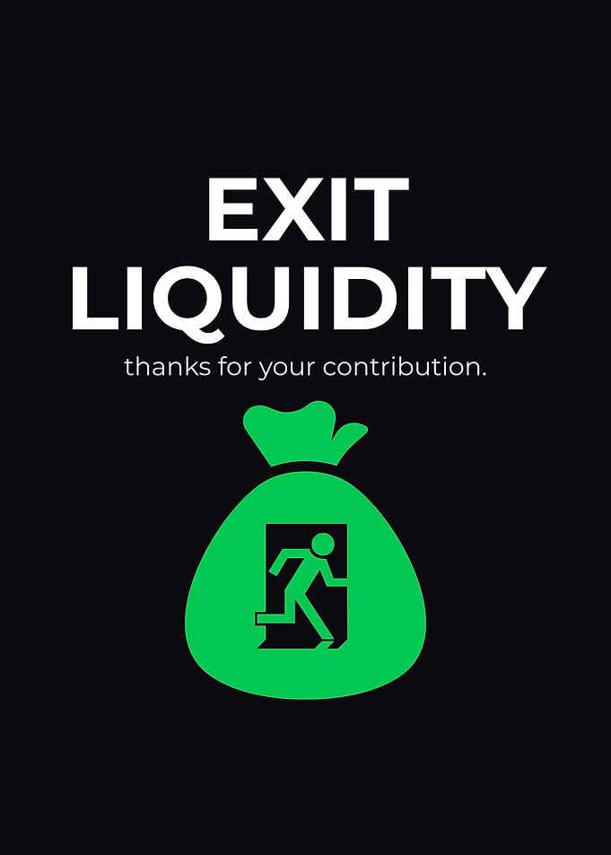 Exit Liquidity – Black Edition – Minimalist Trading Psychology