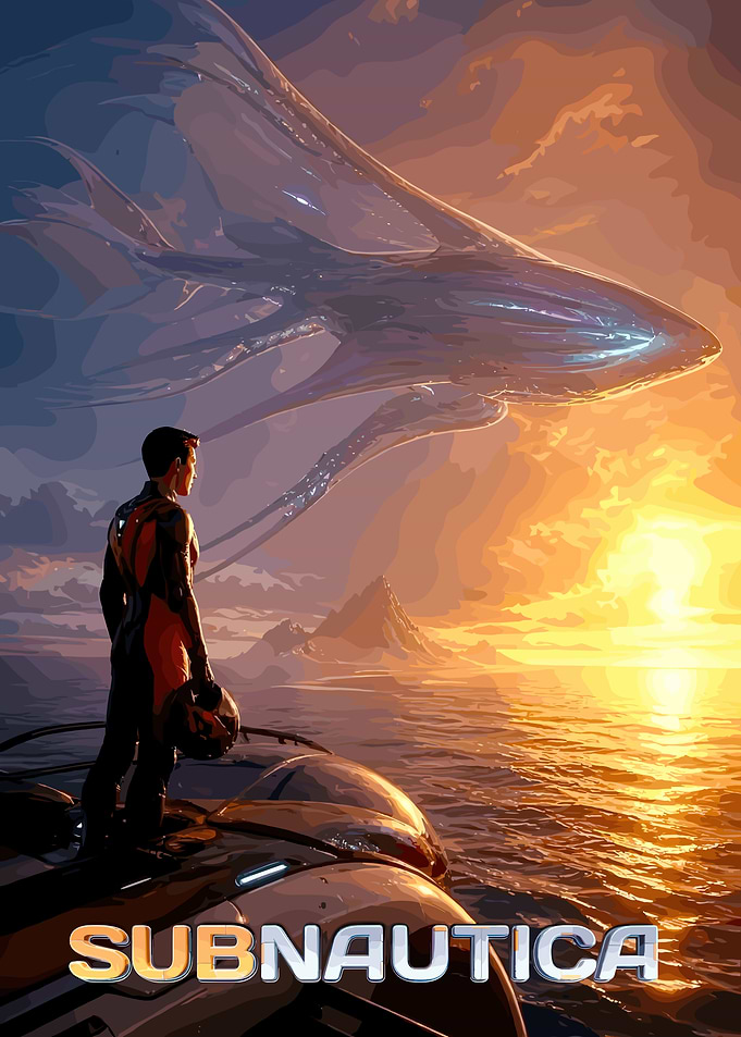 Subnautica Game Art