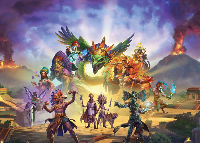 Aztec Gods and Mythical Creatures Age of Mythology