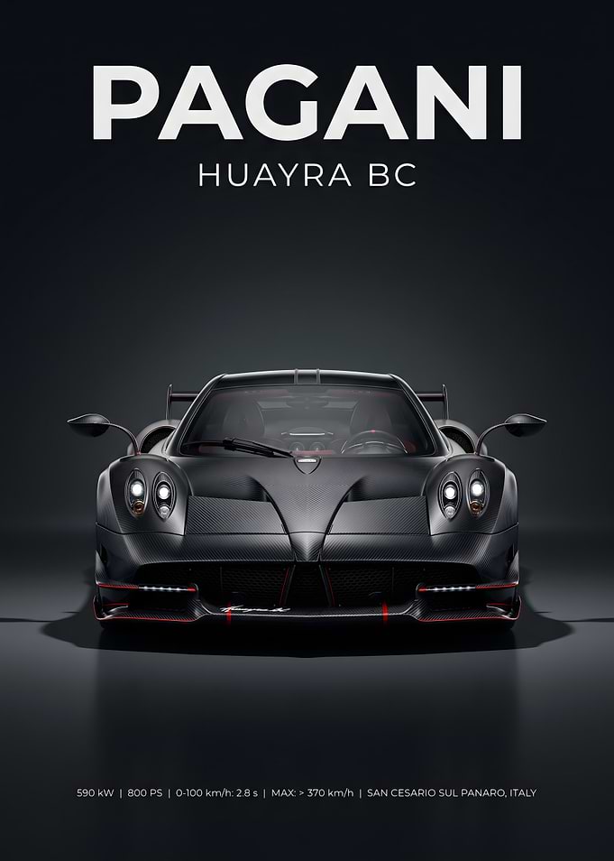 Pagani Huayra BC Supercar