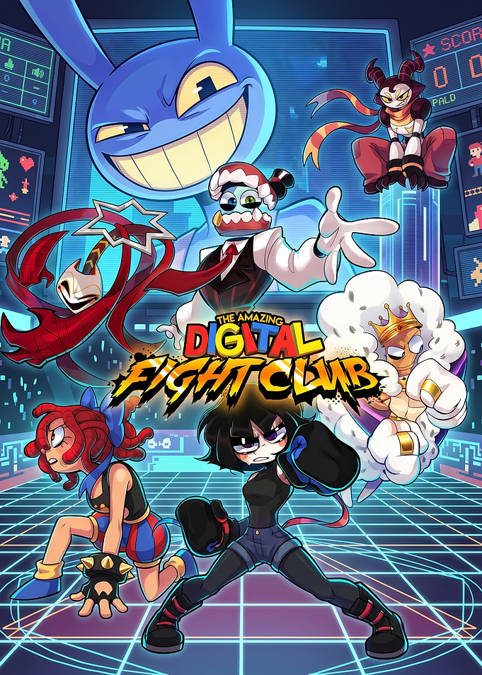 The Amazing Digital Fight Club Poster