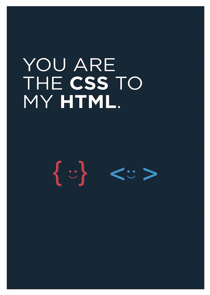 Funny office You are the CSS to my HTML