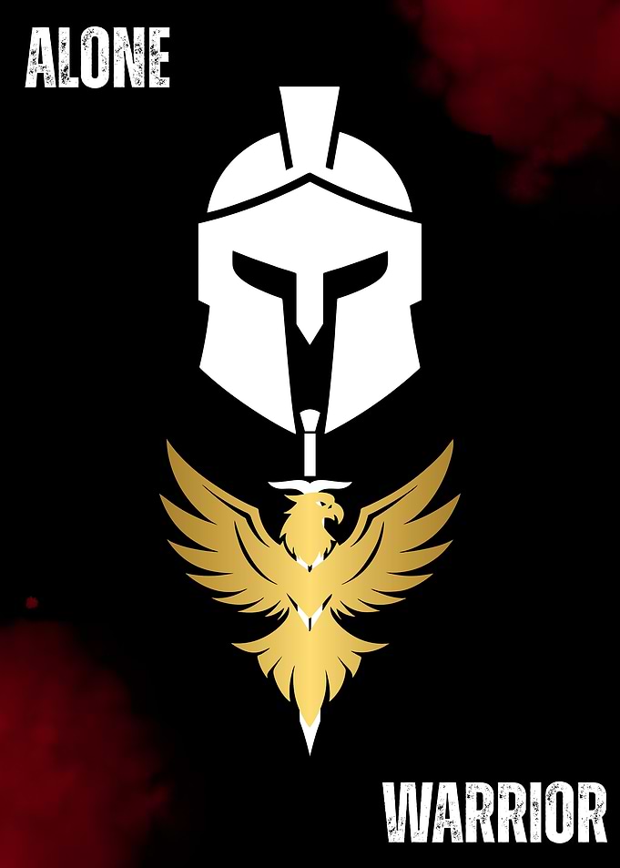 Warrior Spartan Helmet and Phoenix