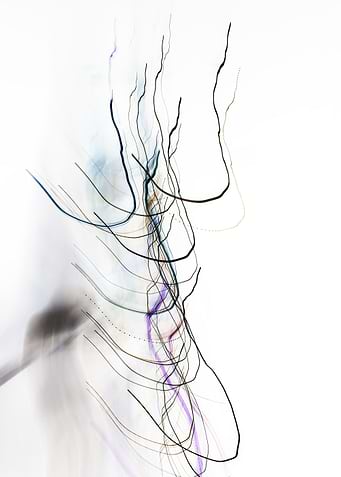 Abstract Light Streaks