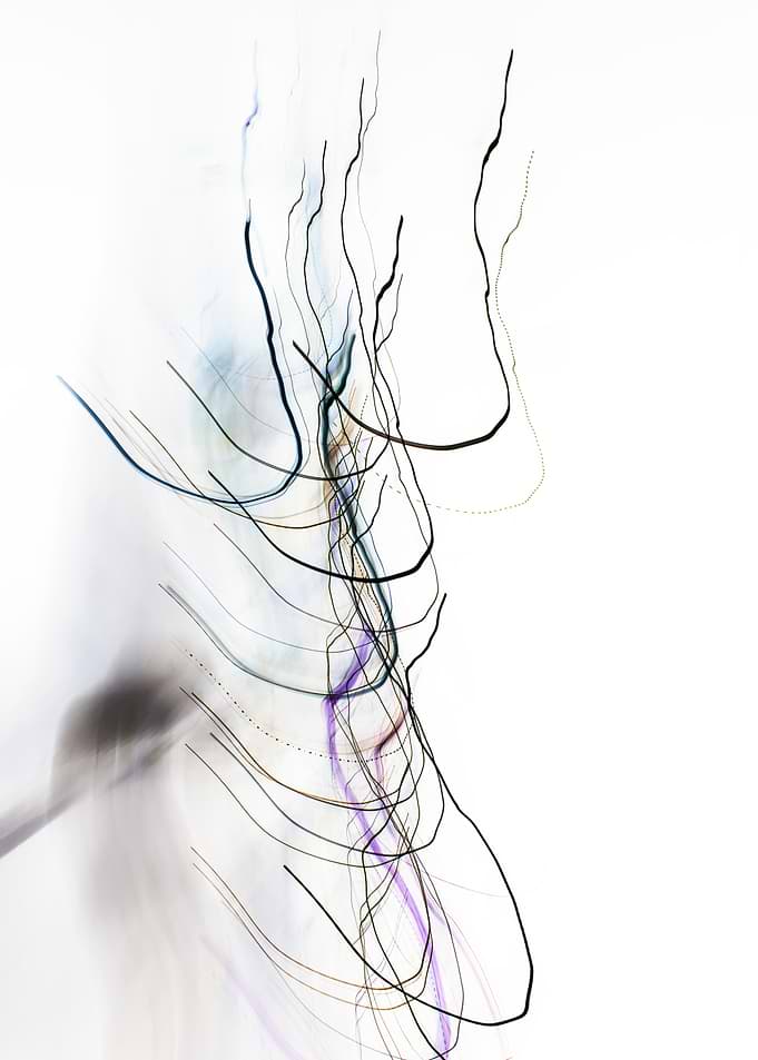 Abstract Light Streaks
