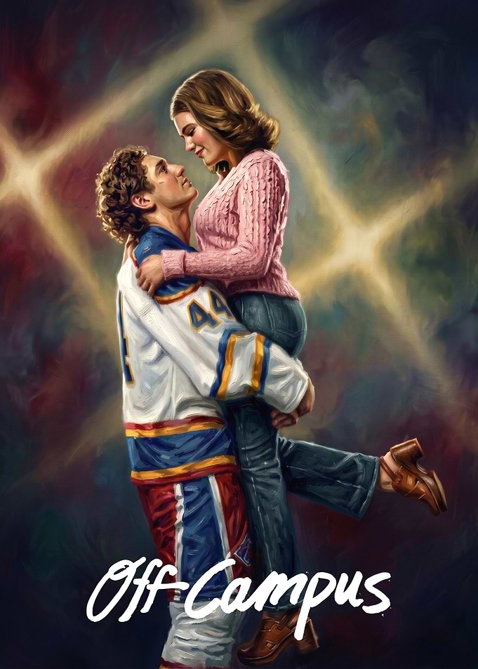 Couple in Hockey Jersey