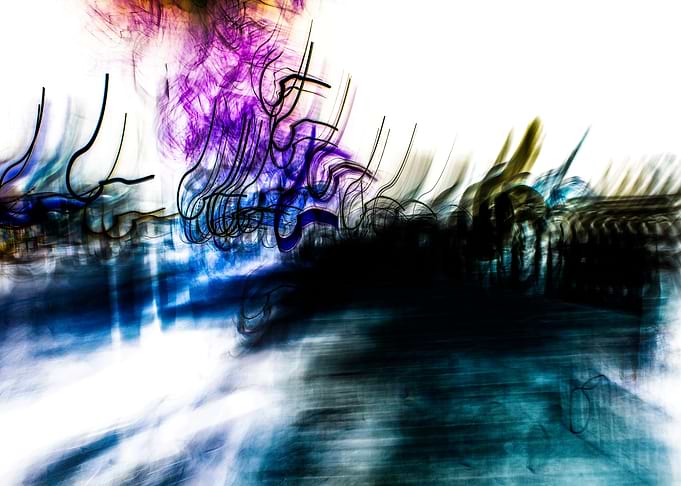 Abstract Light Streaks