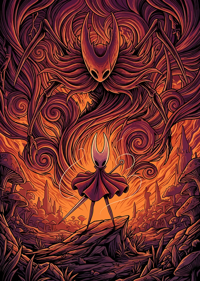 Hollow Knight Silksong Hornet vs Grimm