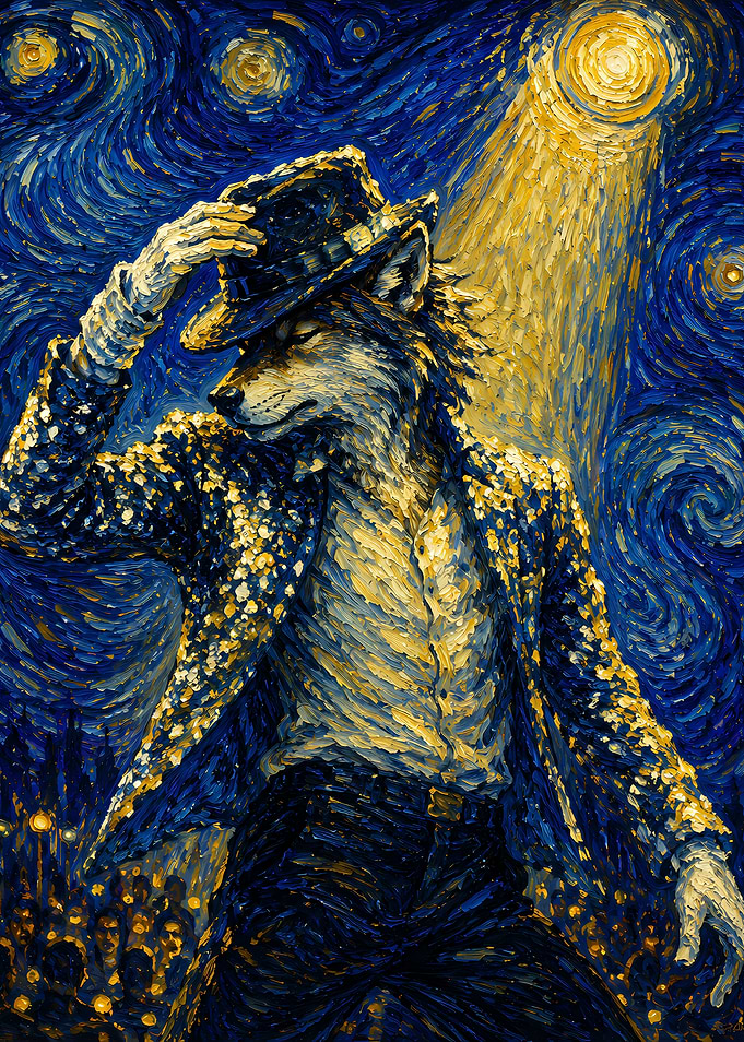 Wolf in Michael Jackson's Style