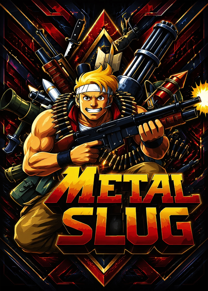 Metal Slug Game Poster